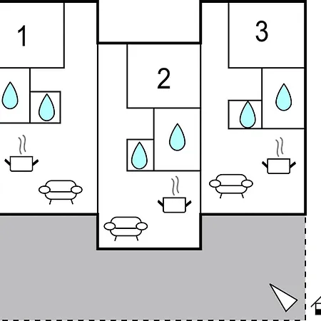 Апартаменты 3 Bedroom In *
